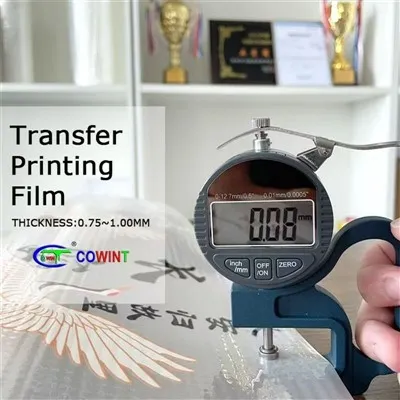 PELLICOLA DTF SINGOLA OPACA A CALDO