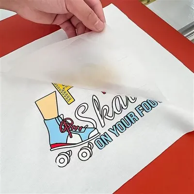 PELLICOLA SINGOLA OPACA DTF INSTANT PEEL